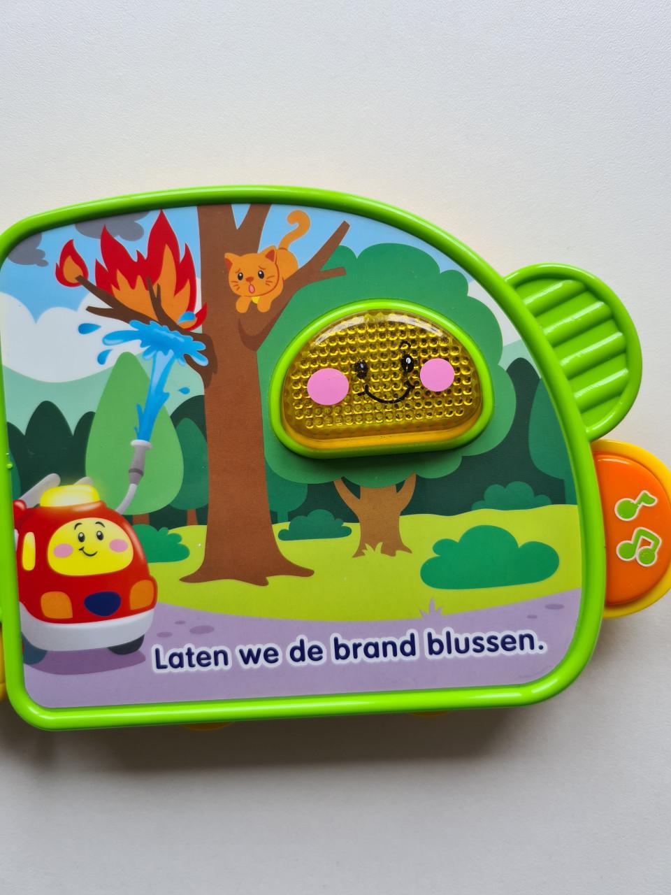 Interactief VTech Toet Toet Verhaaltjesboek met Bart Brandweer.