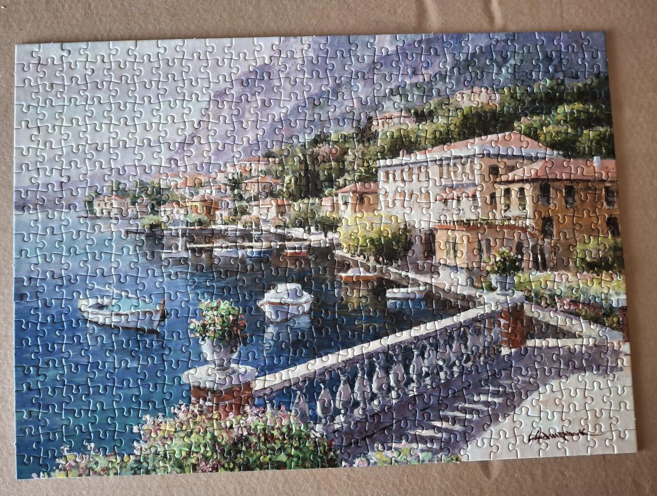 Legpuzzel: Villa bij het Comomeer, 500 stukjes