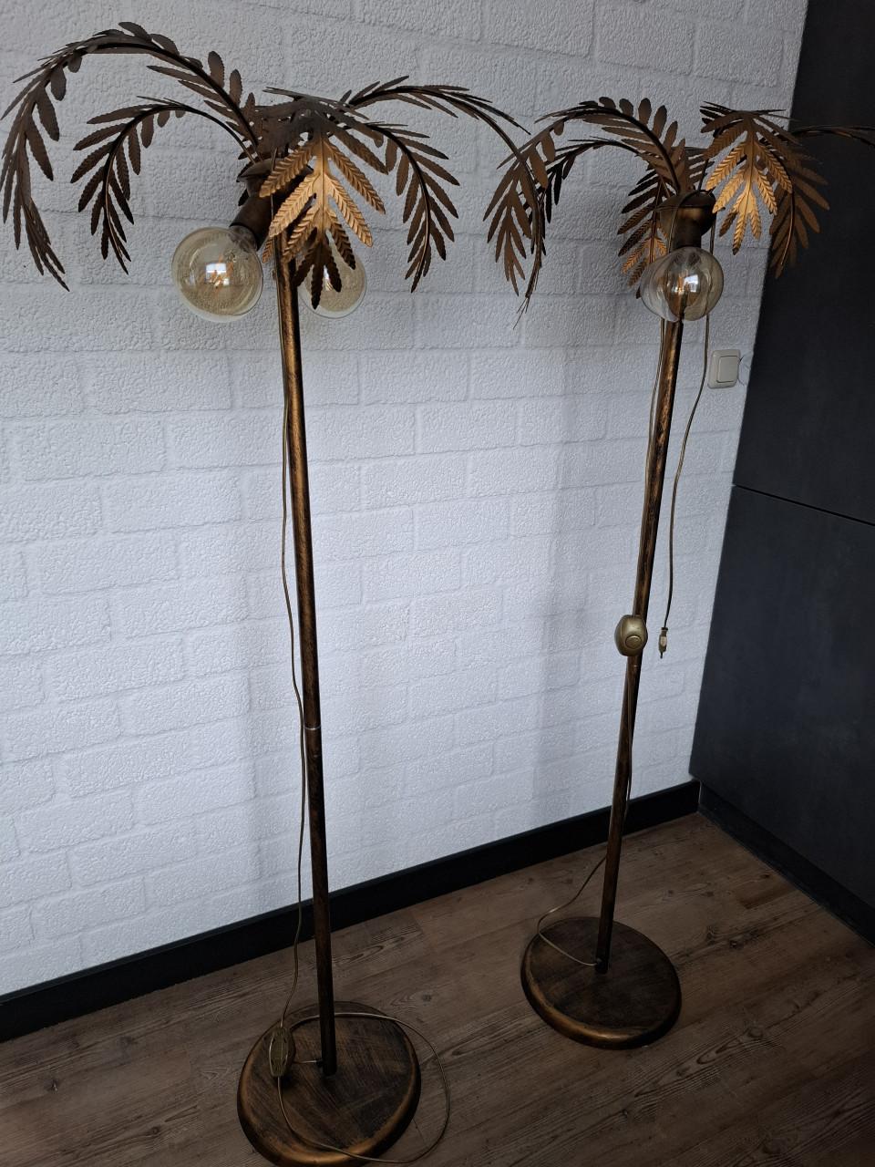 Set prachtige vloerlampen