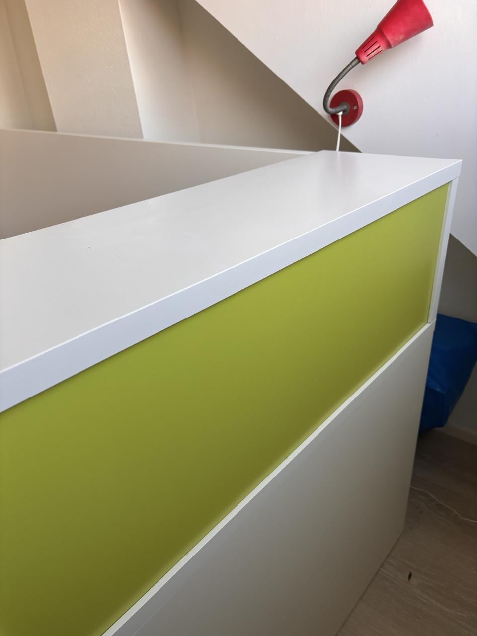 Bedbank met onderbed (Vihals van IKEA)