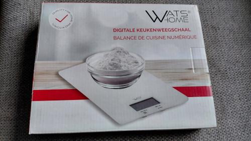 Digitale keukenweegschaal