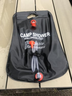 Solar shower 20 liter