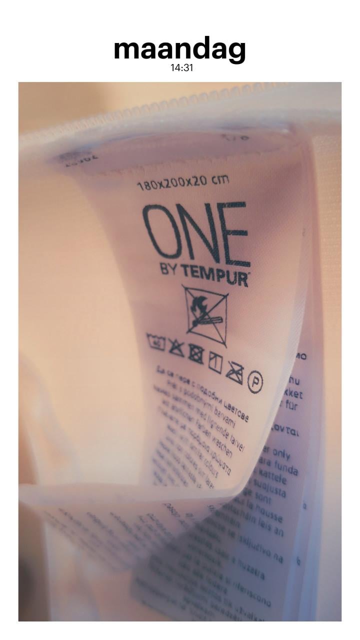 Tempur One matras 180200