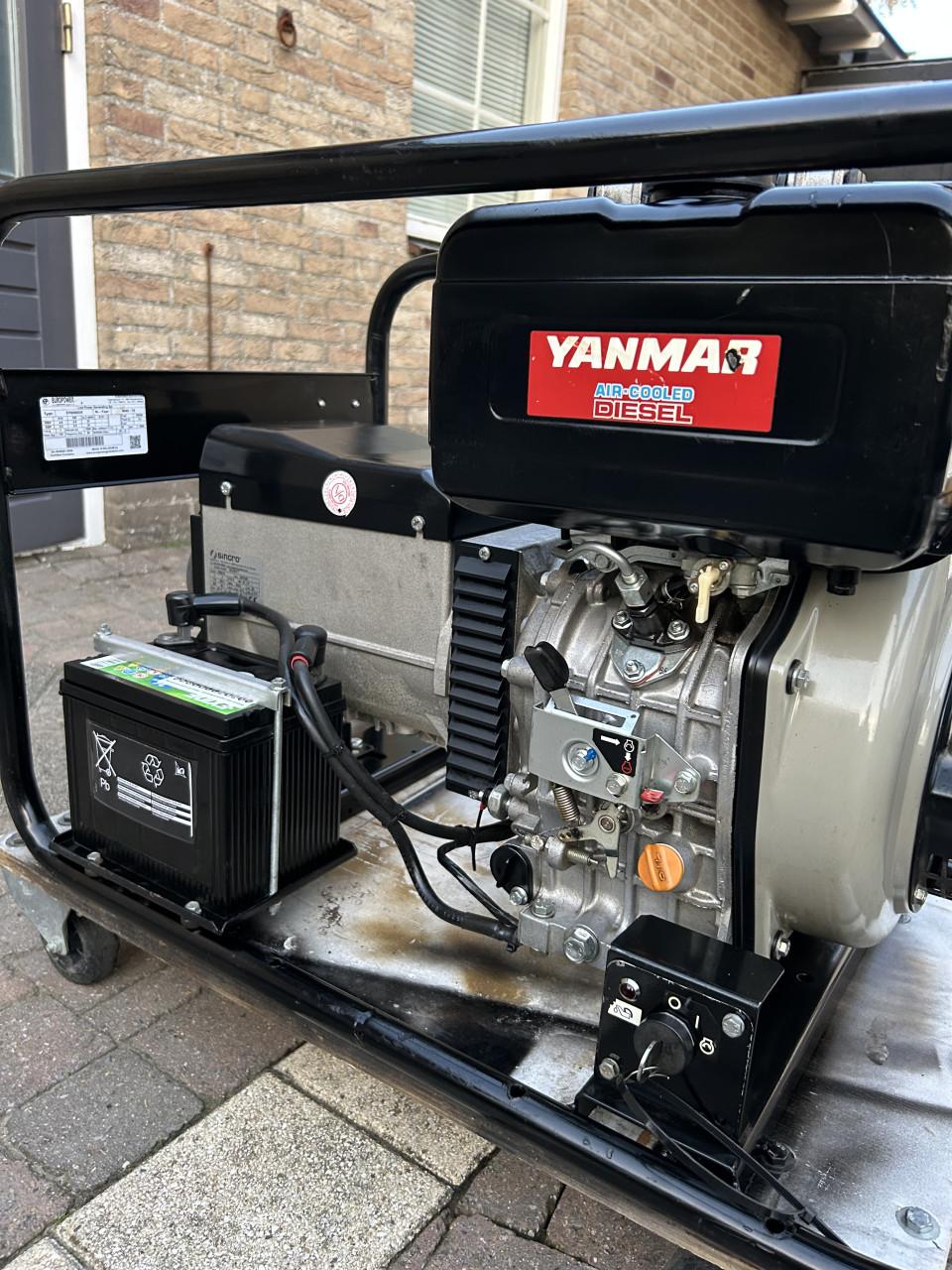 Aggregaat Europower EP6000DE Yanmar diesel