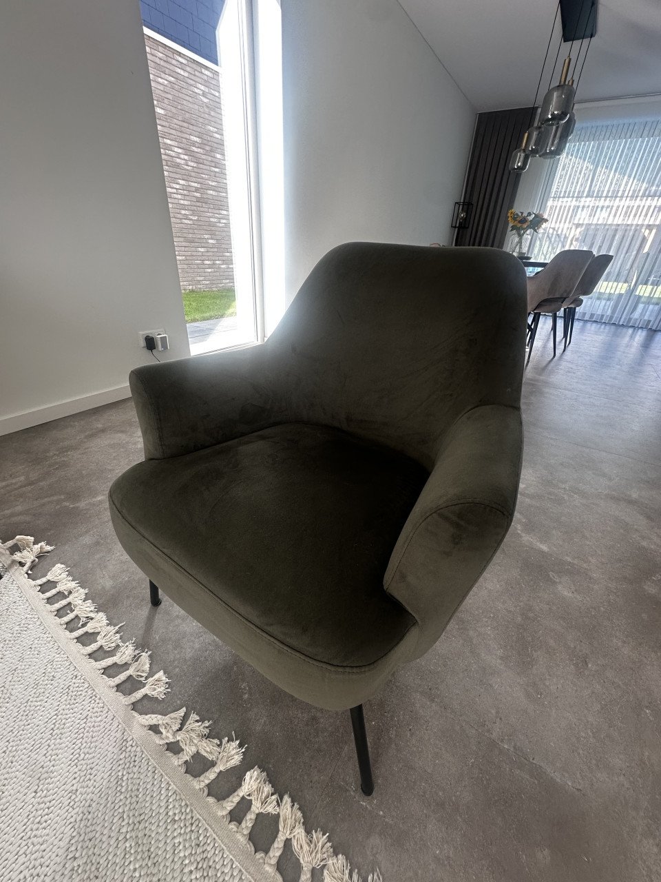 Bank + eventueel bijhorende fauteuils.