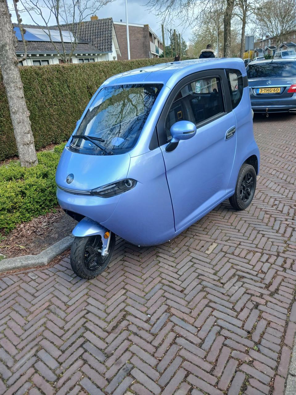 Blauwe move e3 scootmobiel
