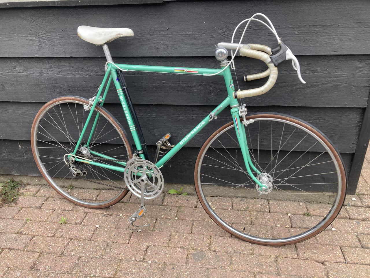 Stalen Vintage racefiets
