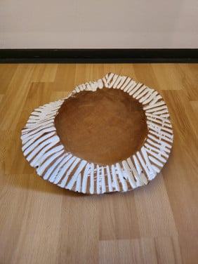 Teak Schaal