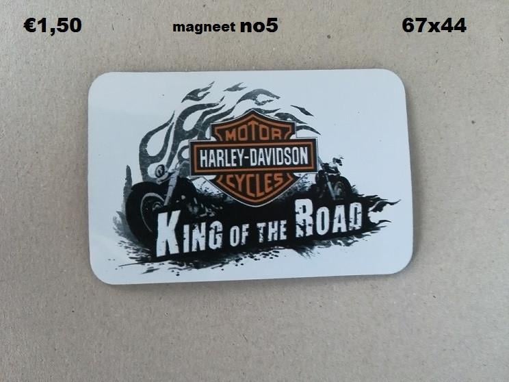 Harley Davidson Koelkast Magneten