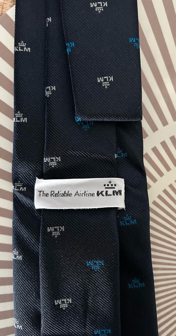 KLM STROPDAS NIEUW IN DOOS