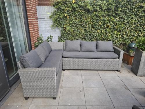 Loungeset tuin met kussens
