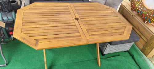 Tuintafel hout opklapbaar