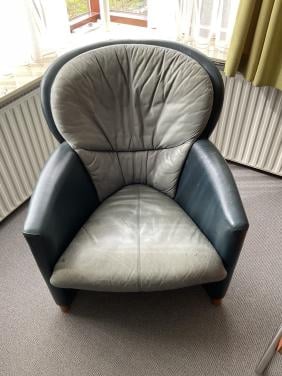 Leren fauteuil
