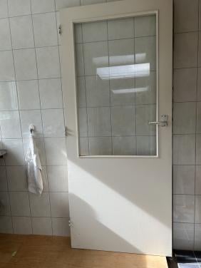 Deur met glas