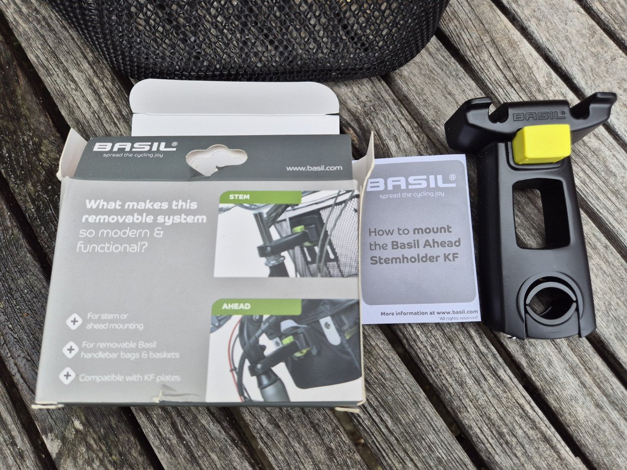 Fietsmand Basil