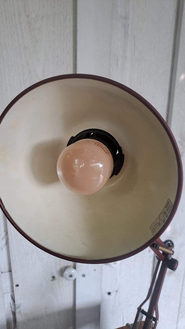 Vintage happylight bureaulamp / architectenlamp