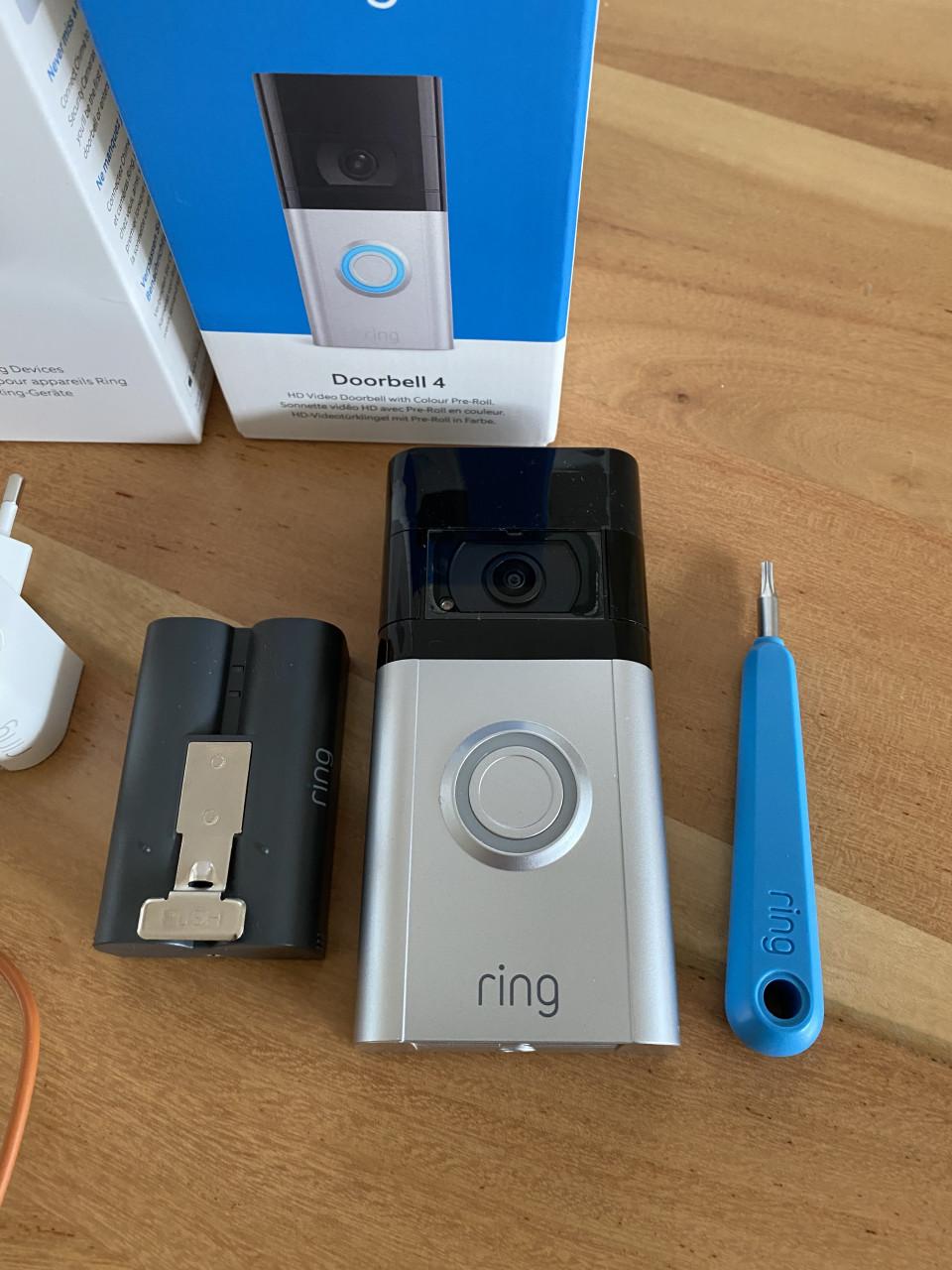 Ring video deurbel met chime
