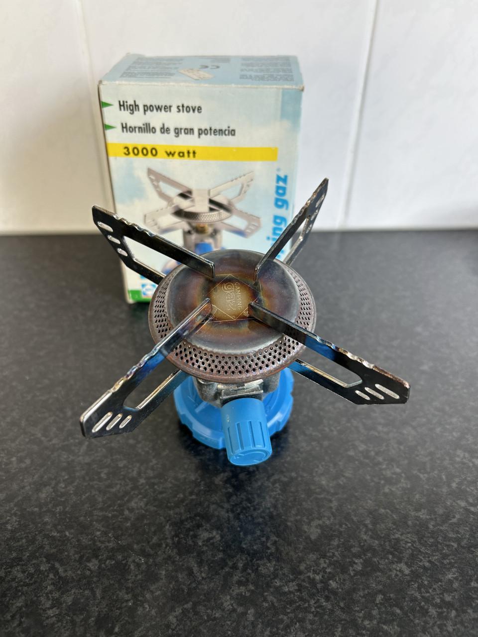 Camping gaz kookpitje + Campingaz lampje