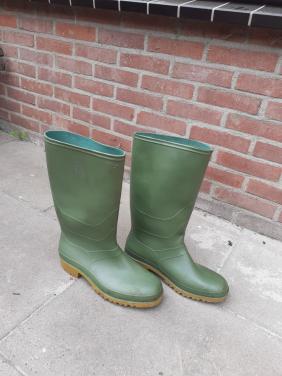 Groene Rubberlaarzen maat 44