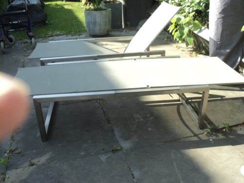 2 RVS ligbedden van ROYAL BOTANIA type ninix