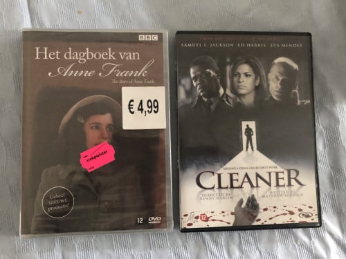 DVD's: Cleaner - Dagboek van Anne Frank