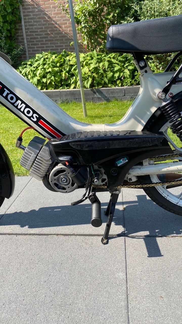 Tomos 65cc geel kenteken