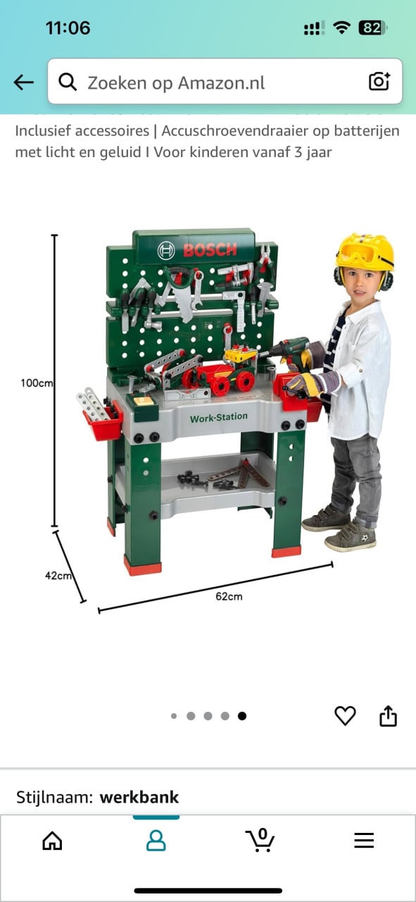 Werkbank Bosch meer dan compleet. met extra’s