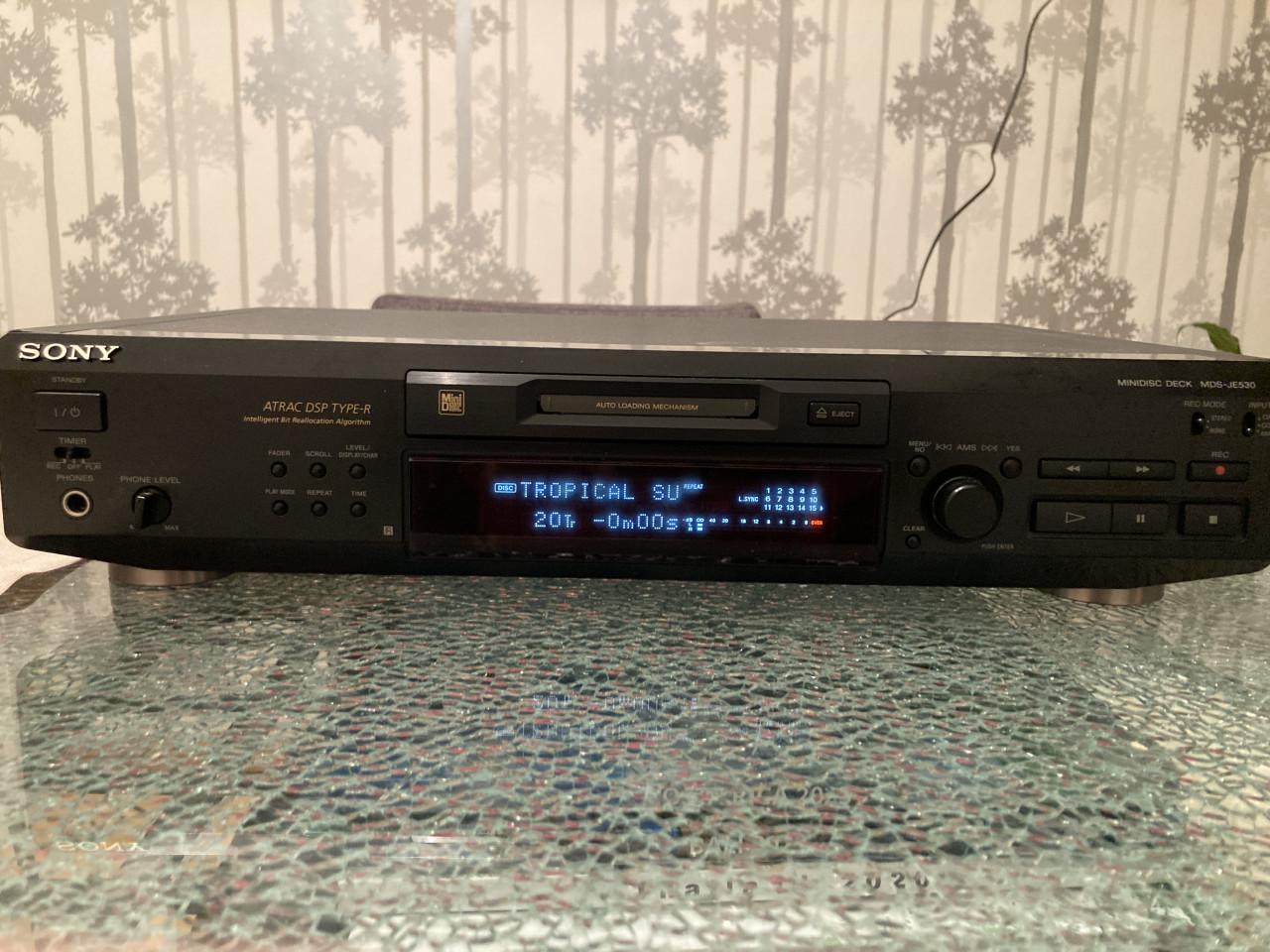 SONY Minidiscdeck MDS- JE530