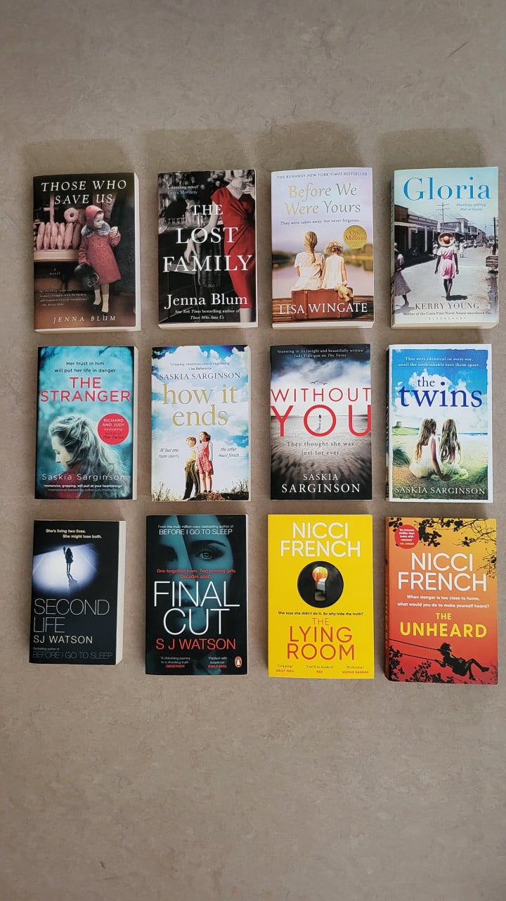 Engelse boeken € 2,50 per stuk