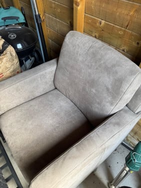 Grey Arm chair