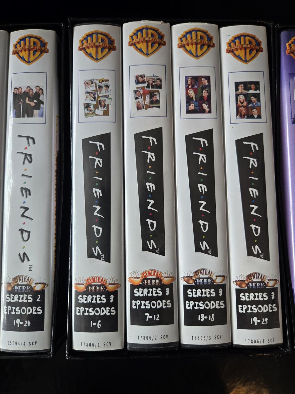 Friends Boxset VHS Serie 2-3-4.
