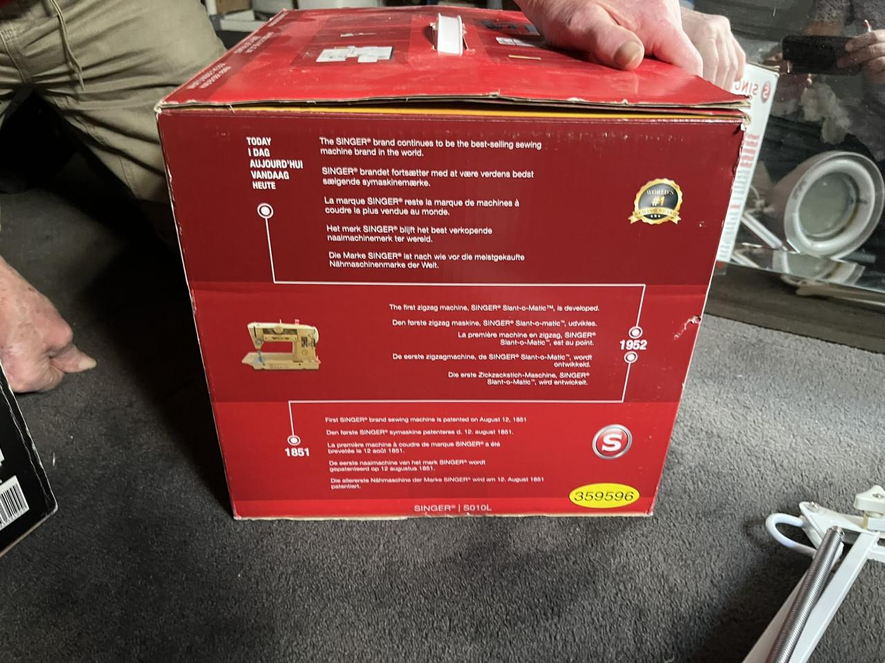 Singer naaimachine SO10L NIEUW