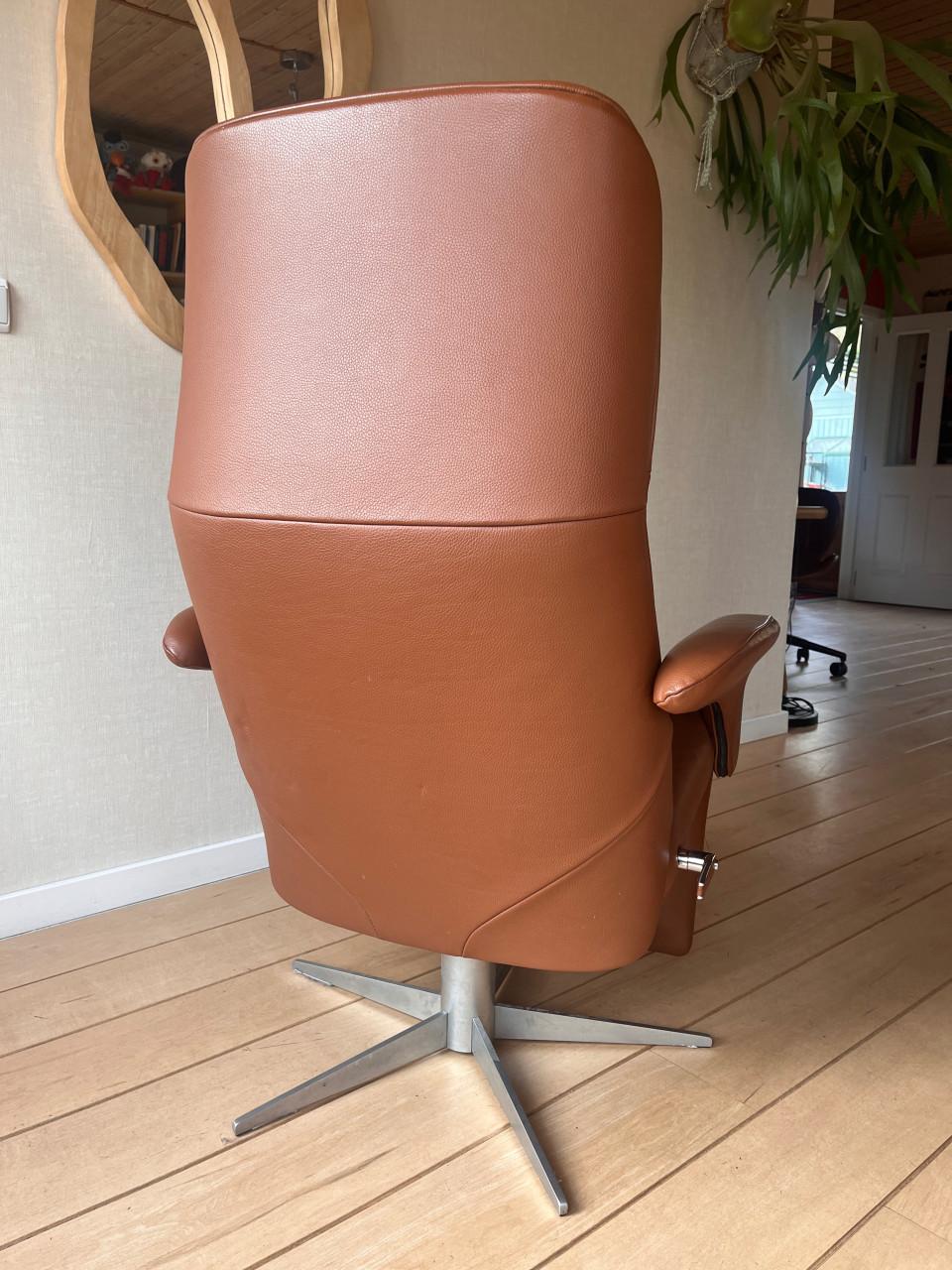 Leren relaxstoel merk Jori