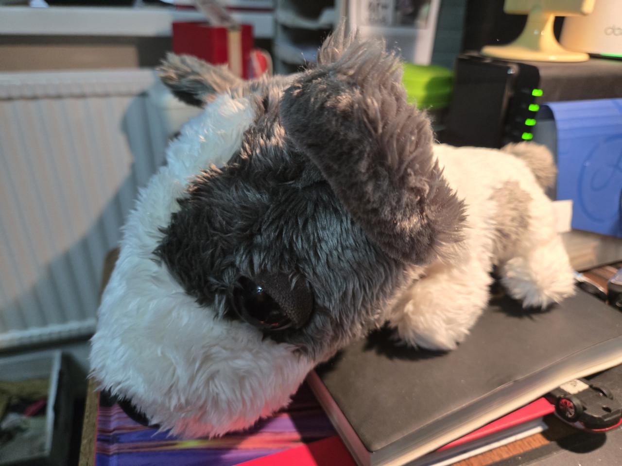 Pluche hond, 27cm, Vintage, 2000, Artlist, The Dog Collection