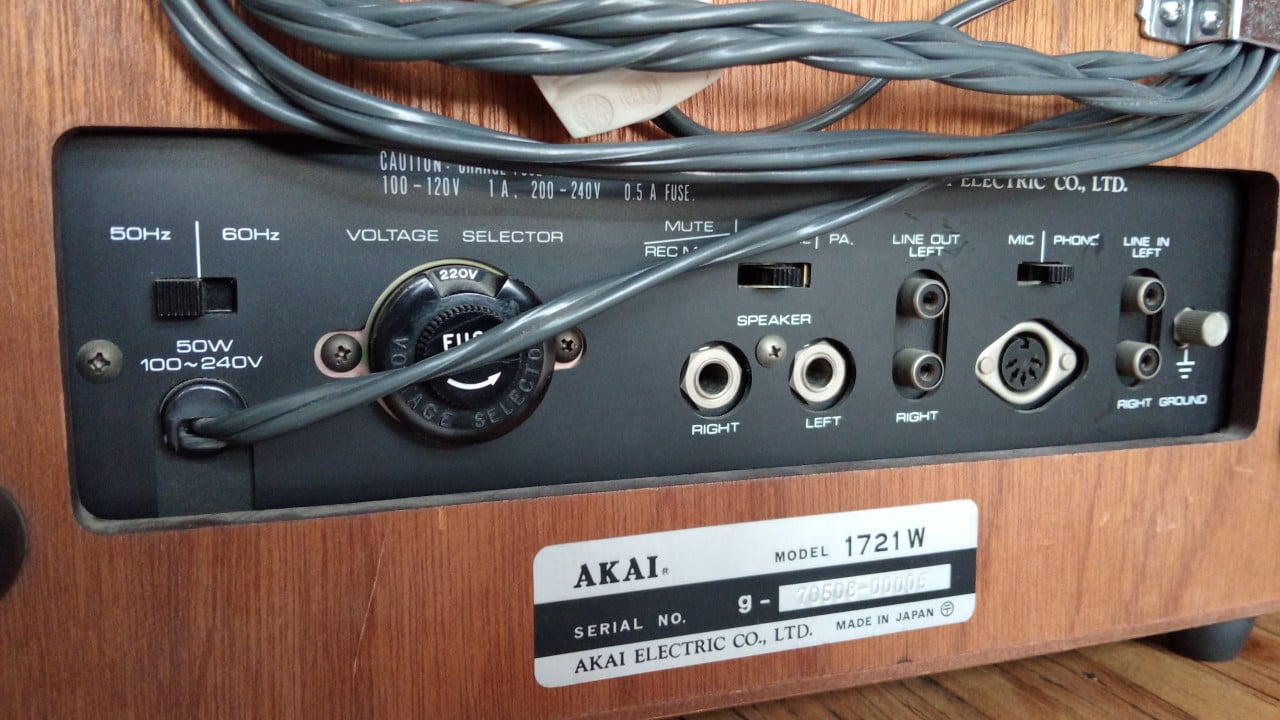 Akai bandrecorder