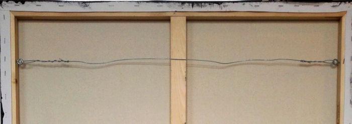 " Holding on to you " Acrylschilderij van Suzanne Visser, 100 cm x 80 cm