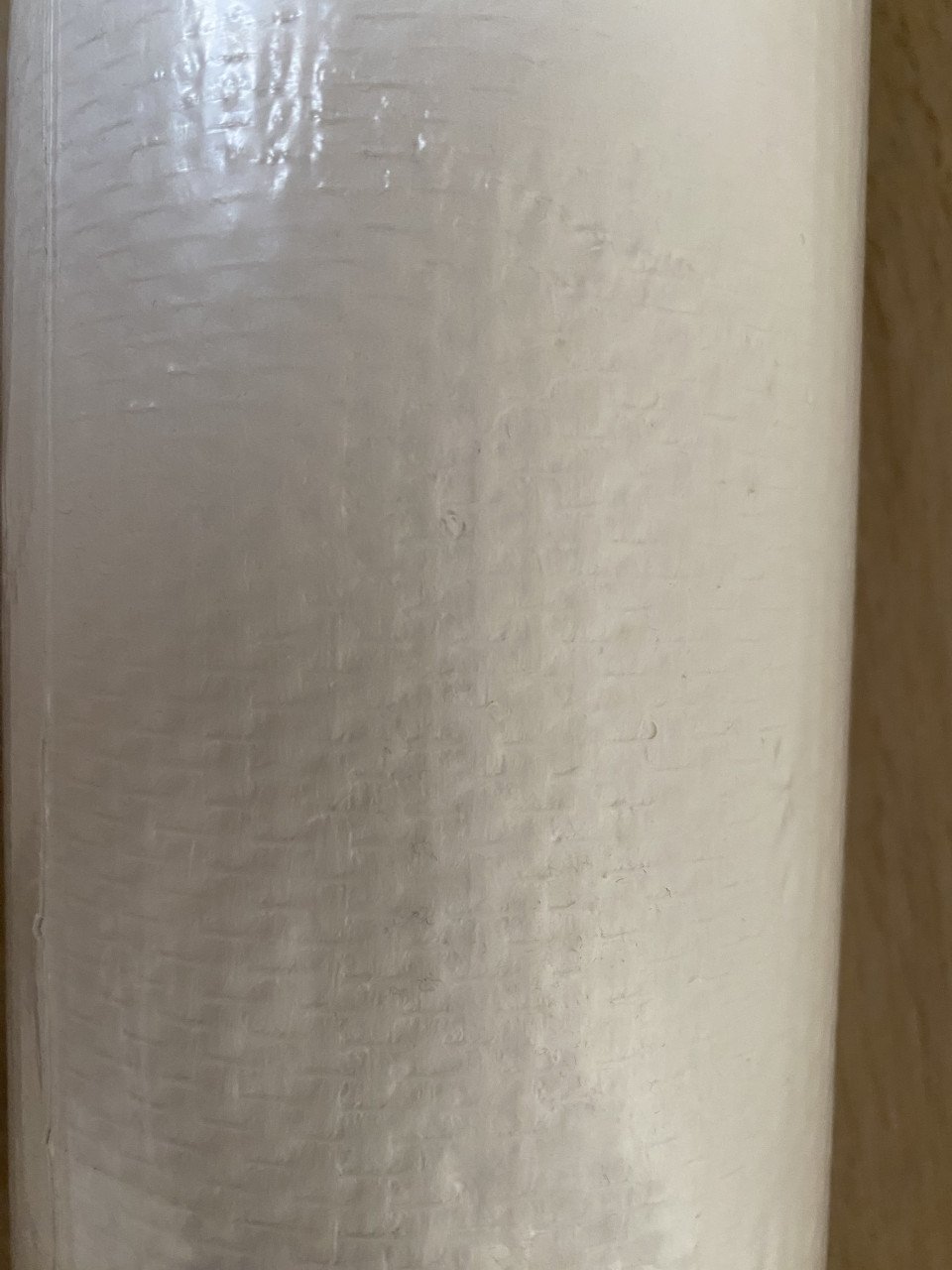 Nieuwe rol Sencys Glasweefselbehang voorgeschilderd