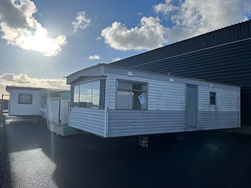 Opknapchalets en stacaravans met 1 of 2 slaapkamers