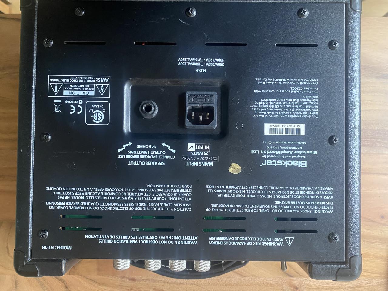 Blackstar 1 Watt buizenversterker HT1