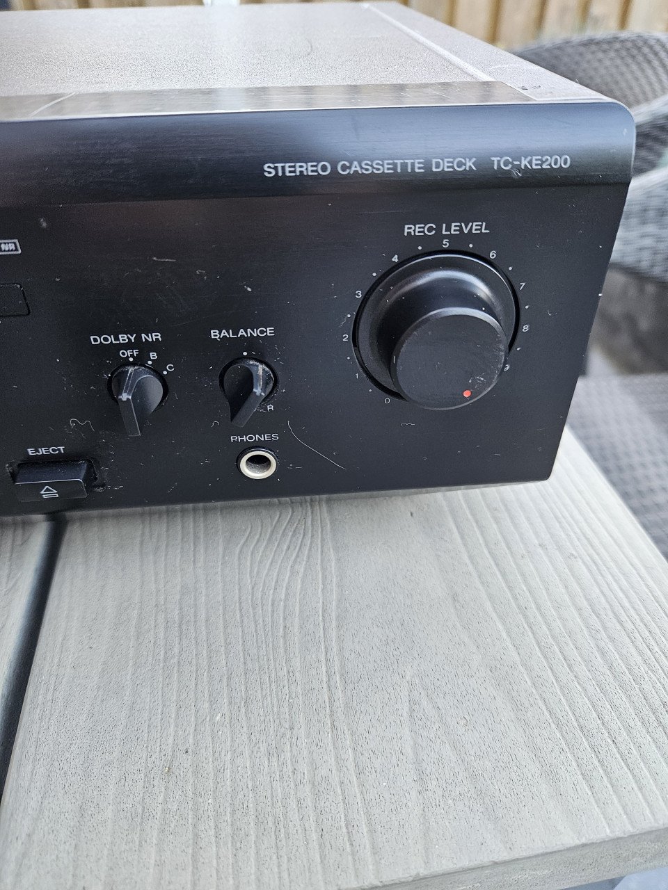 Mooi Vintage Sony cassettedeck TC-KE 200, goede staat...