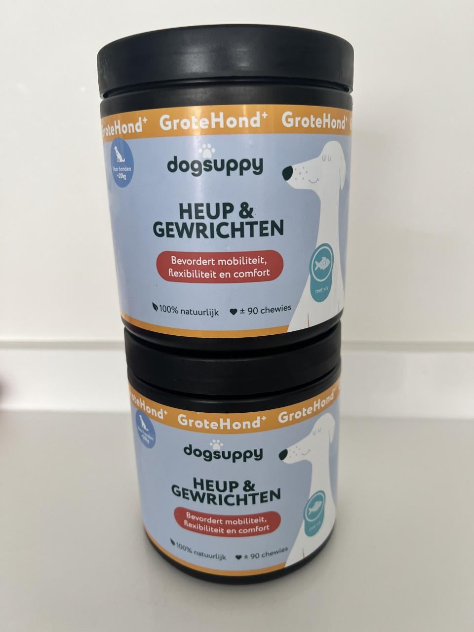 Dogsuppy voedingssupplement voor heup en gewrichten grote hond