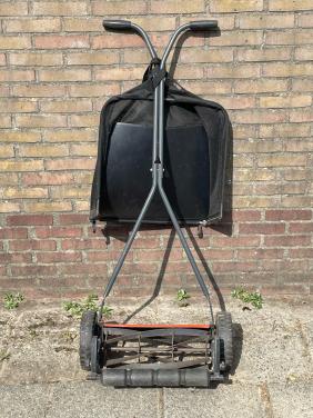 Grasmaaier husqvarna met opvangbak