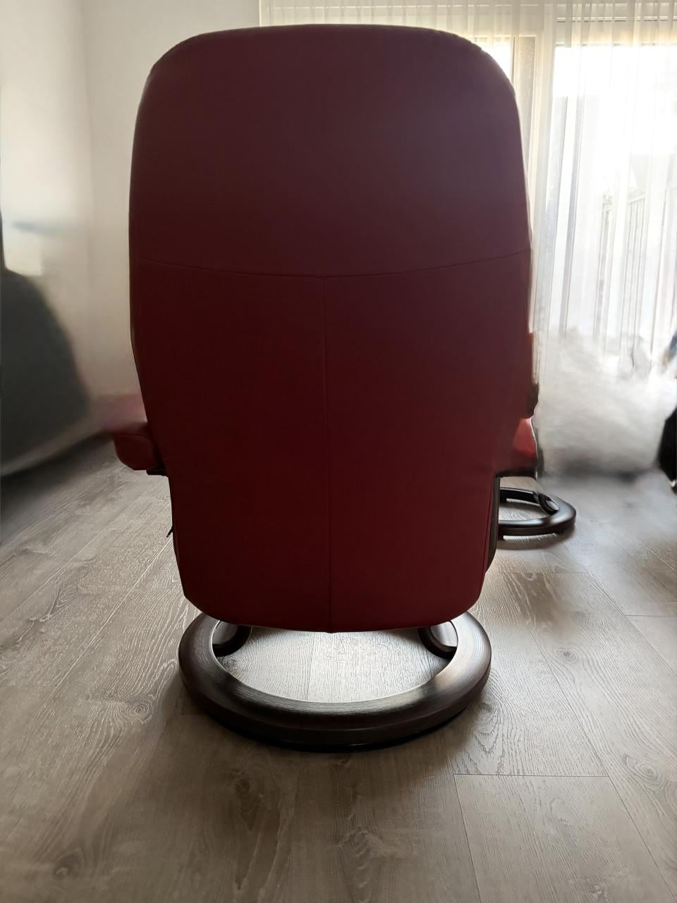 Stressless zitstoel met voetenbank