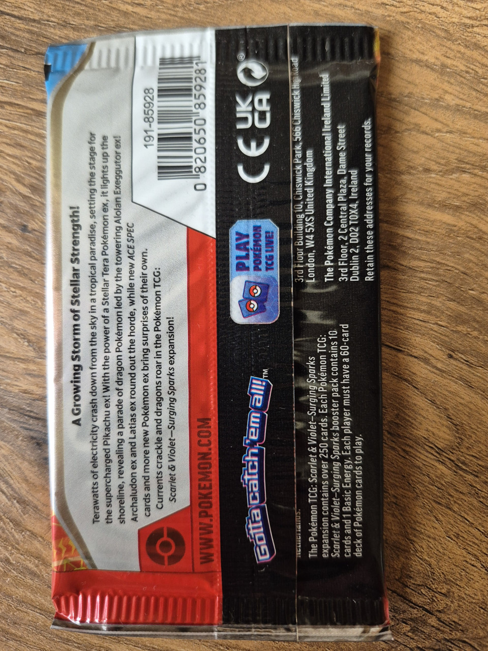 Pokemon Booster Pack