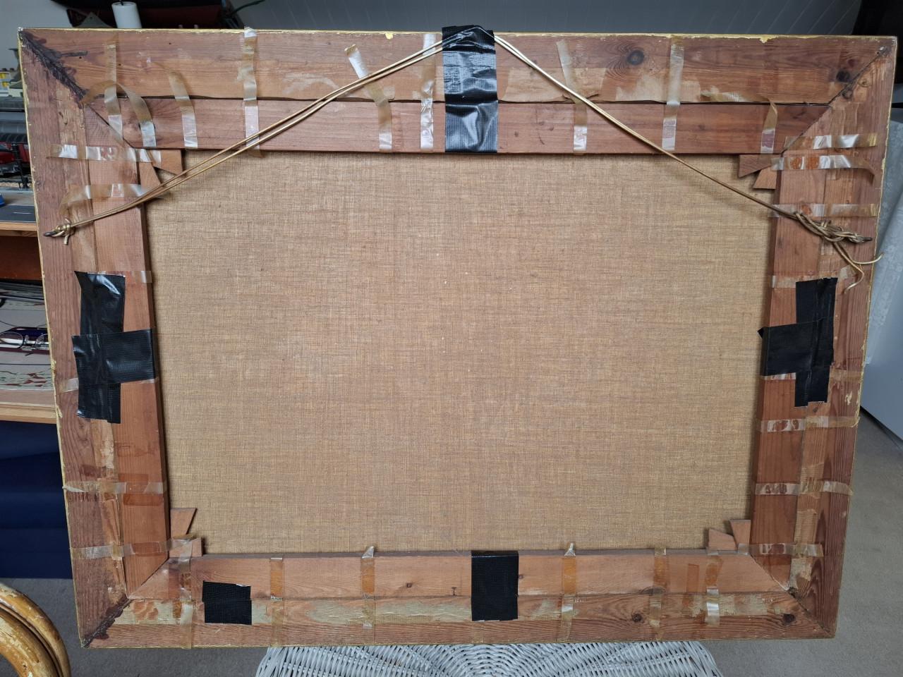 Vintage schilderij A. Reynders