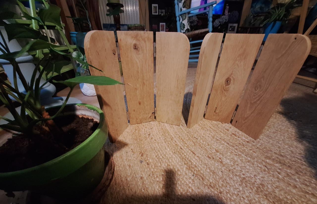 2 houten luikjes