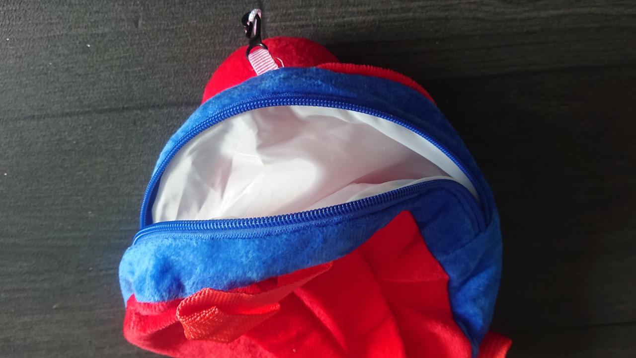Rugzakje Spiderman met afneembare knuffel