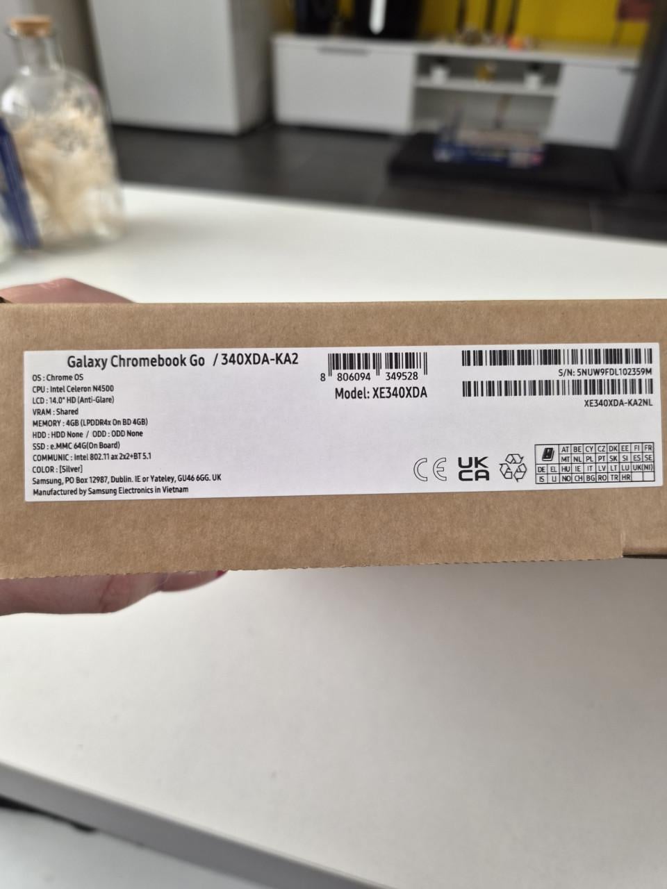 Samsung Galaxy Chromebook Go 14 inch N4500 4GB RAM 64GB
