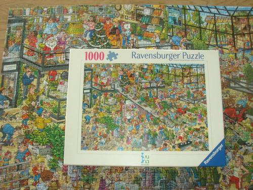 Te koop Complete Ray"s Comic Puzzel Intratuin Duiven 1000 stukjes