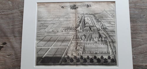 Kopergravure "Heerlijkheid van Nisse". Zeeland